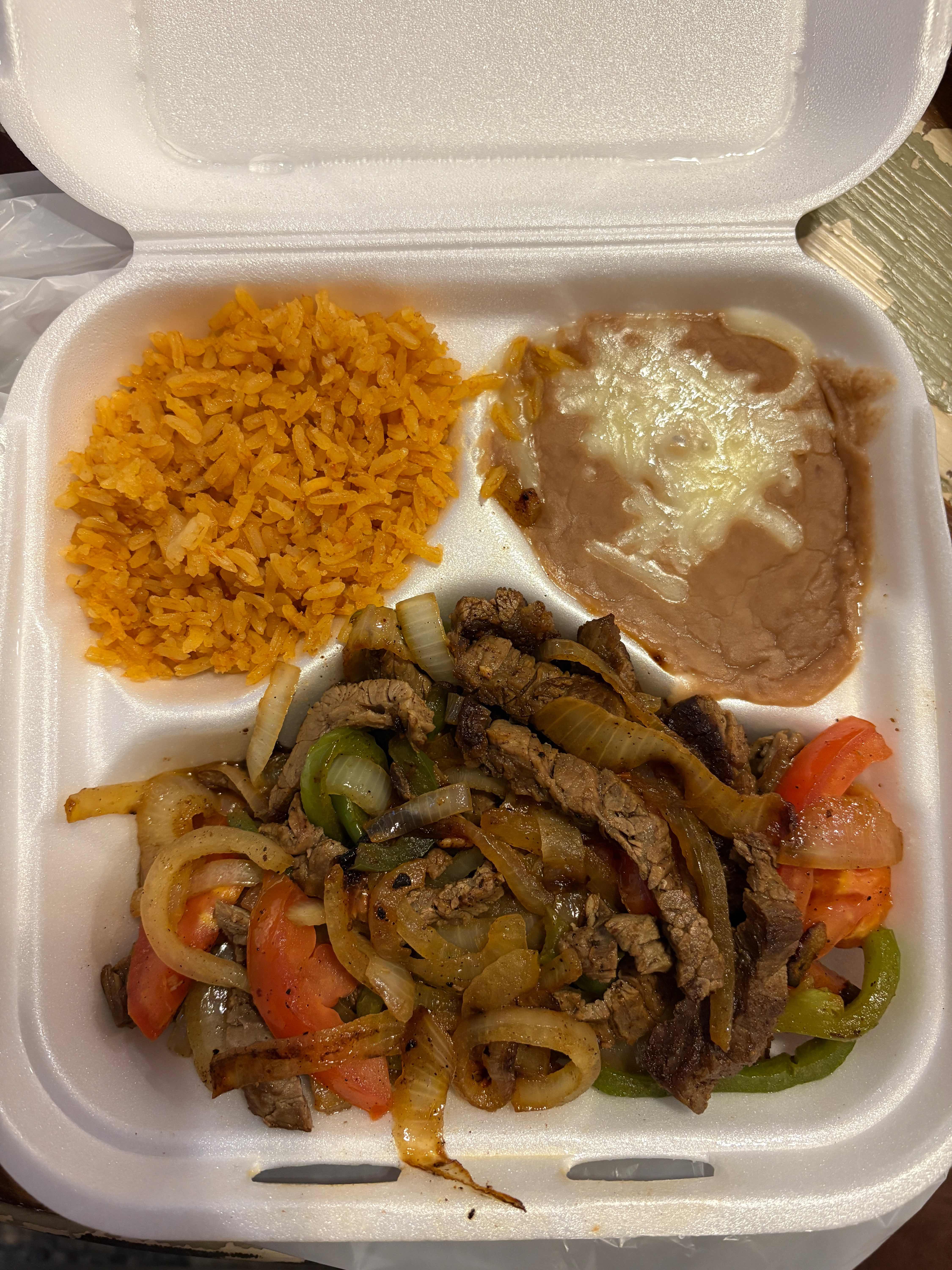 10. Beef Fajitas
