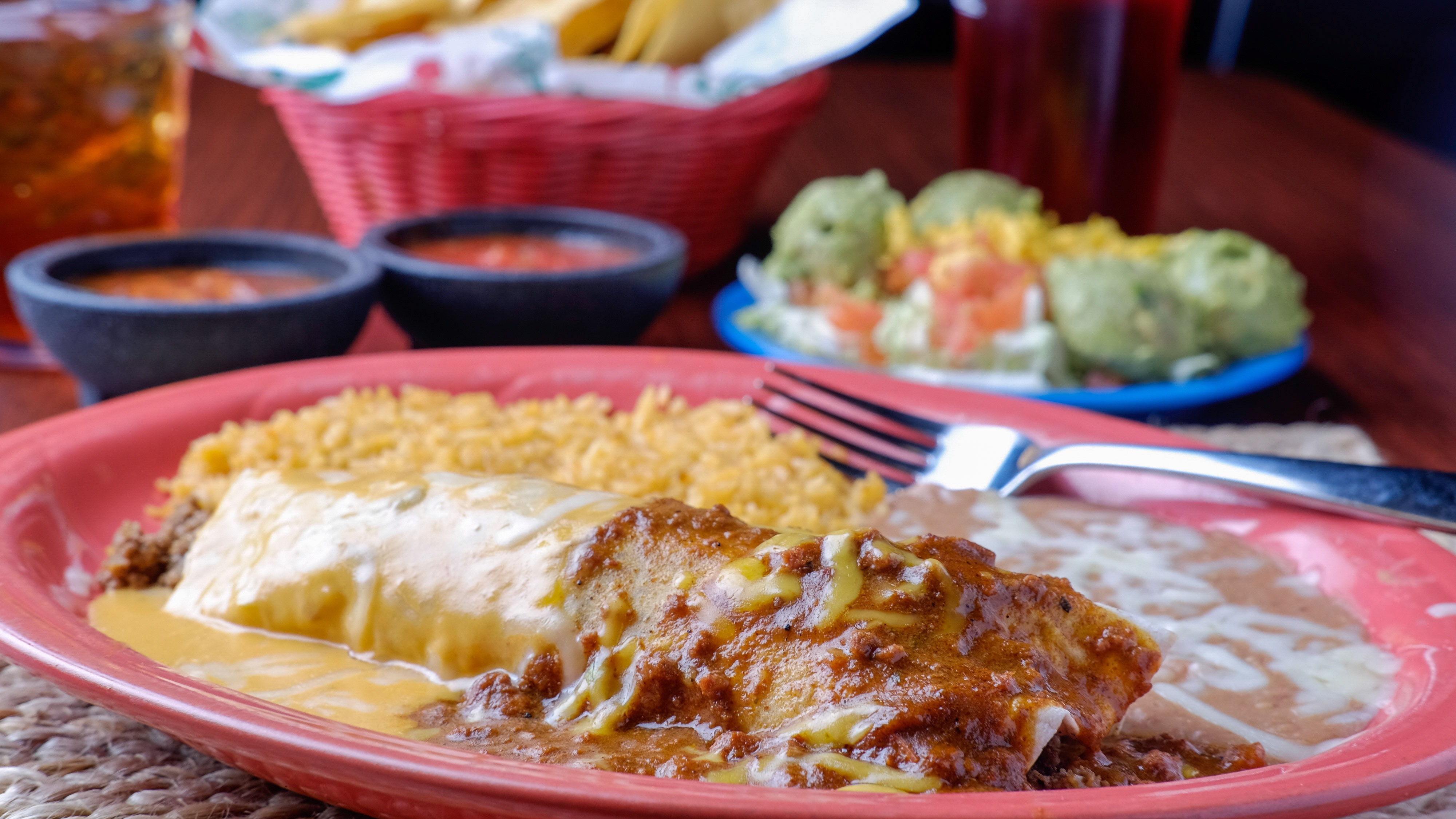 12. Burrito Grande - Beef Burrito