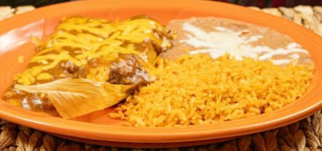 2. One Cheese Enchilada and One Tama