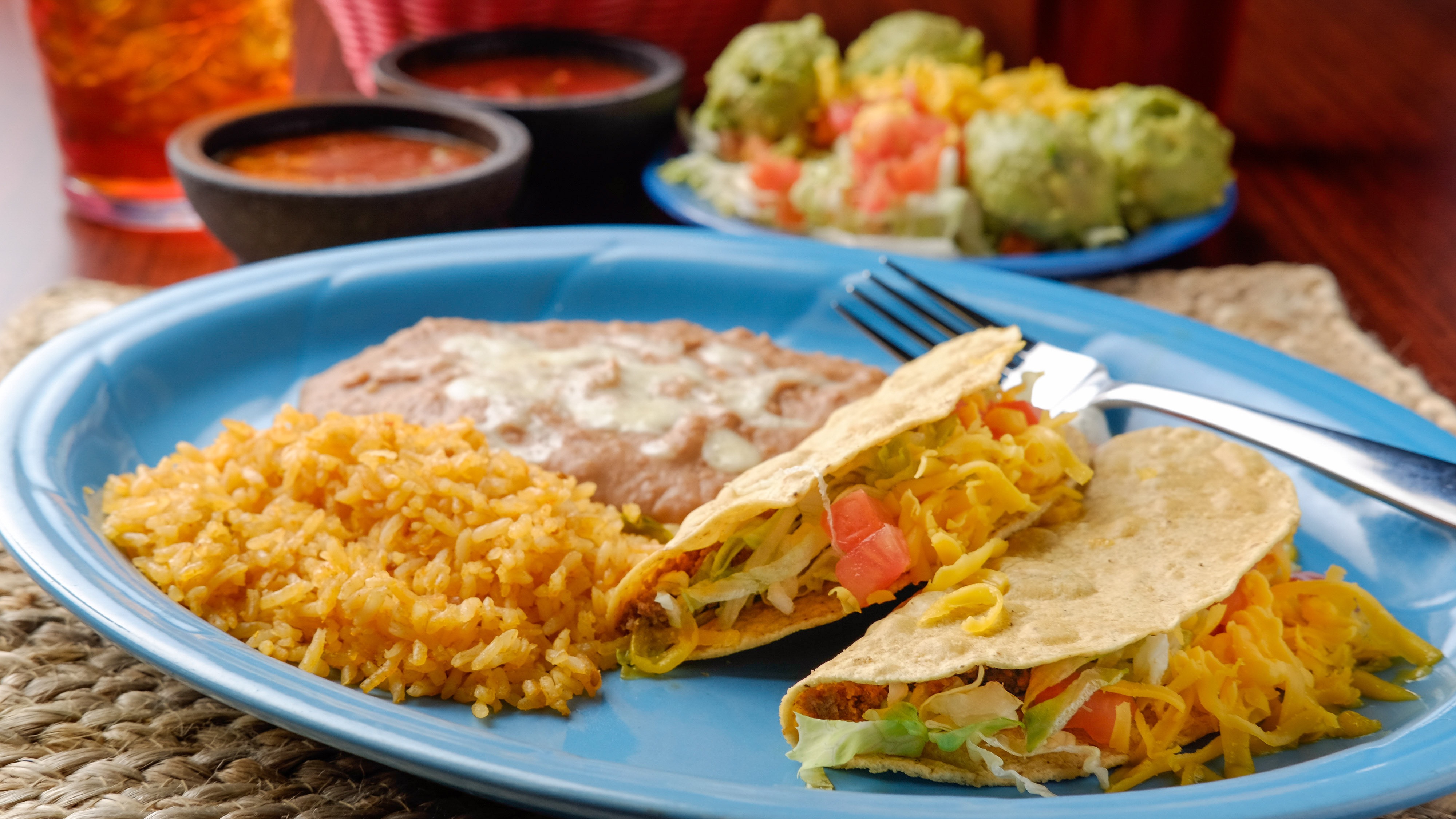 7. Two Tacos (Chicken or Beef)