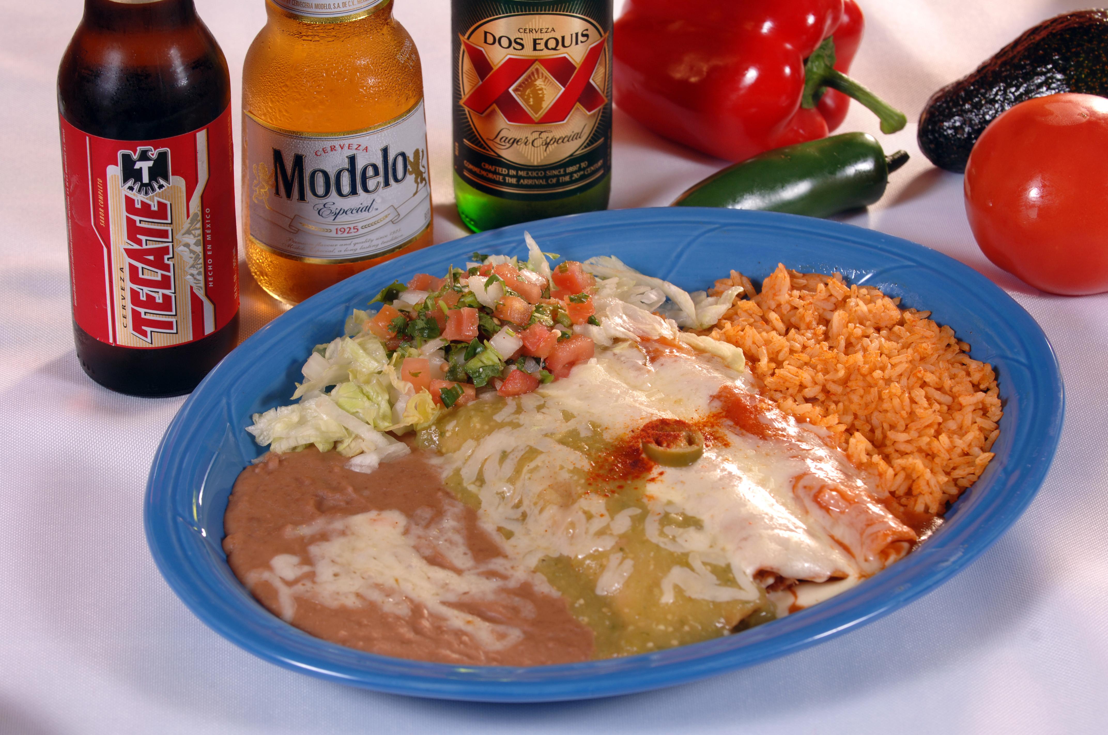 Enchiladas Bandera