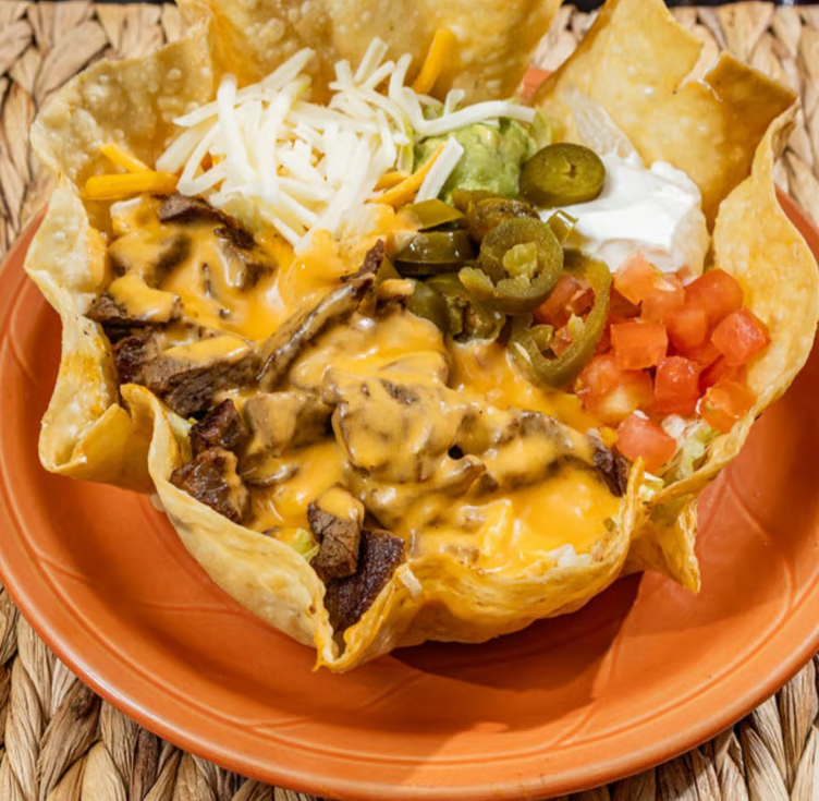 Fajita Taco Salad (Chicken, Steak, or Shrimp)