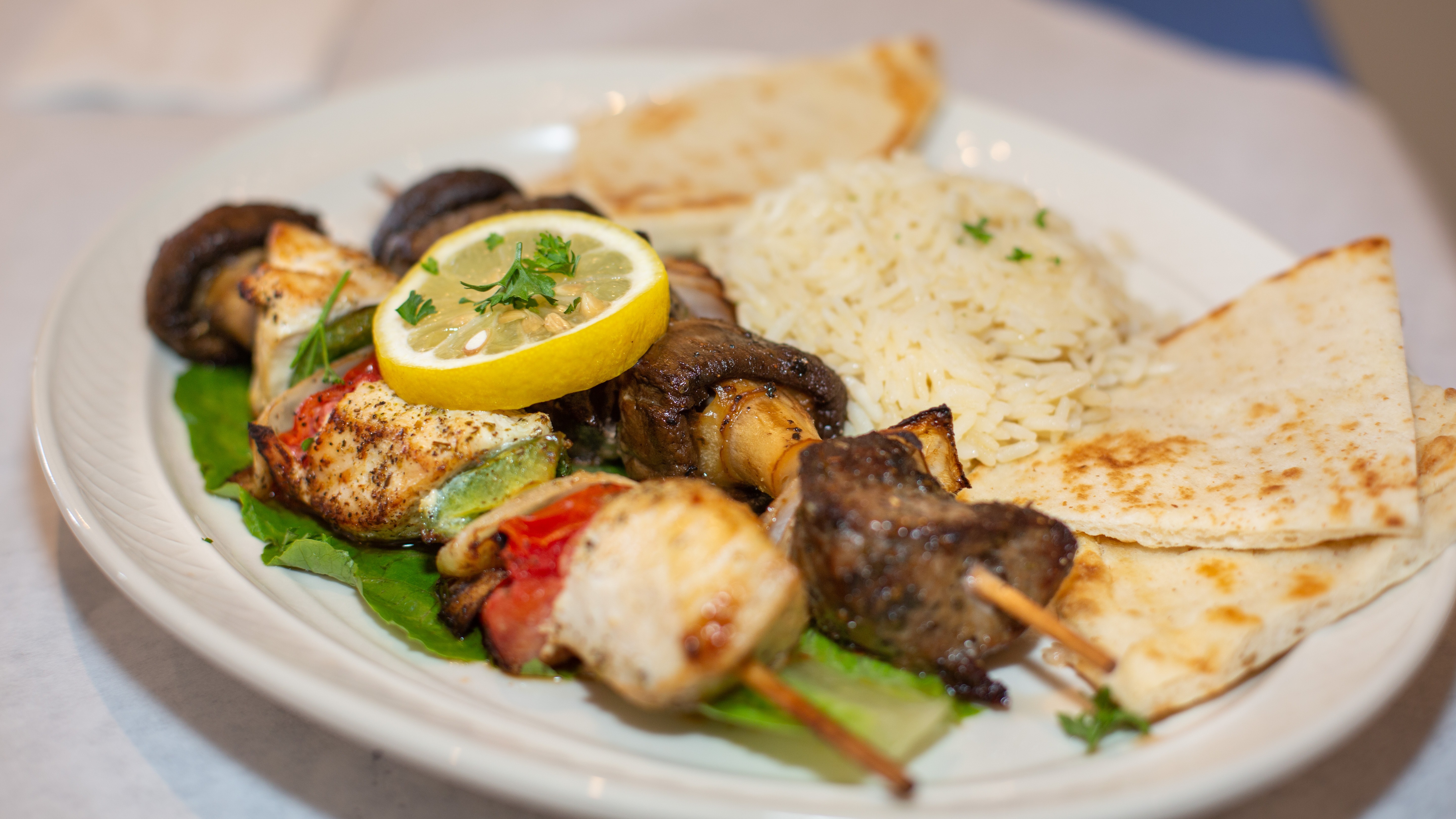 Our Famous Grilled Kabobs