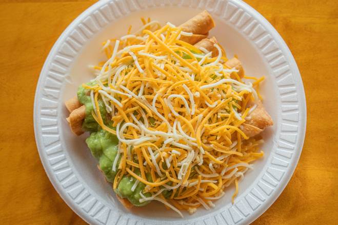 6 Rolled Tacos W/Guacamole