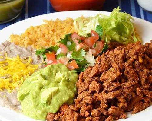 Adobada Combo Plate
