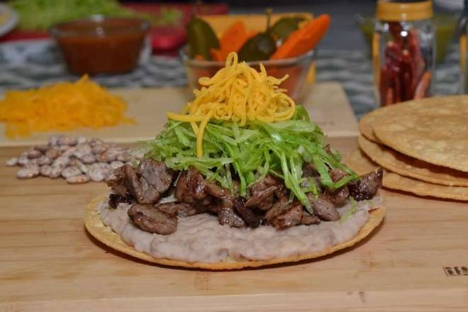 Carne Asada Tostada