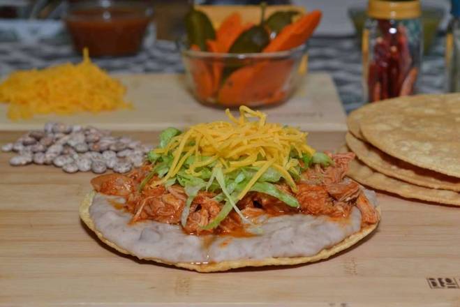 Chicken Tostada
