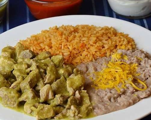 Green Chile Combo Plate