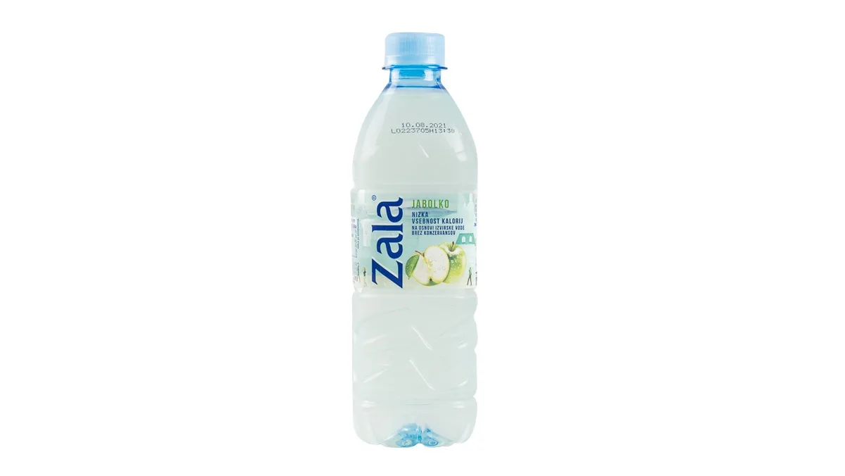 Zala voda z okusom jabolka 0.5 l
