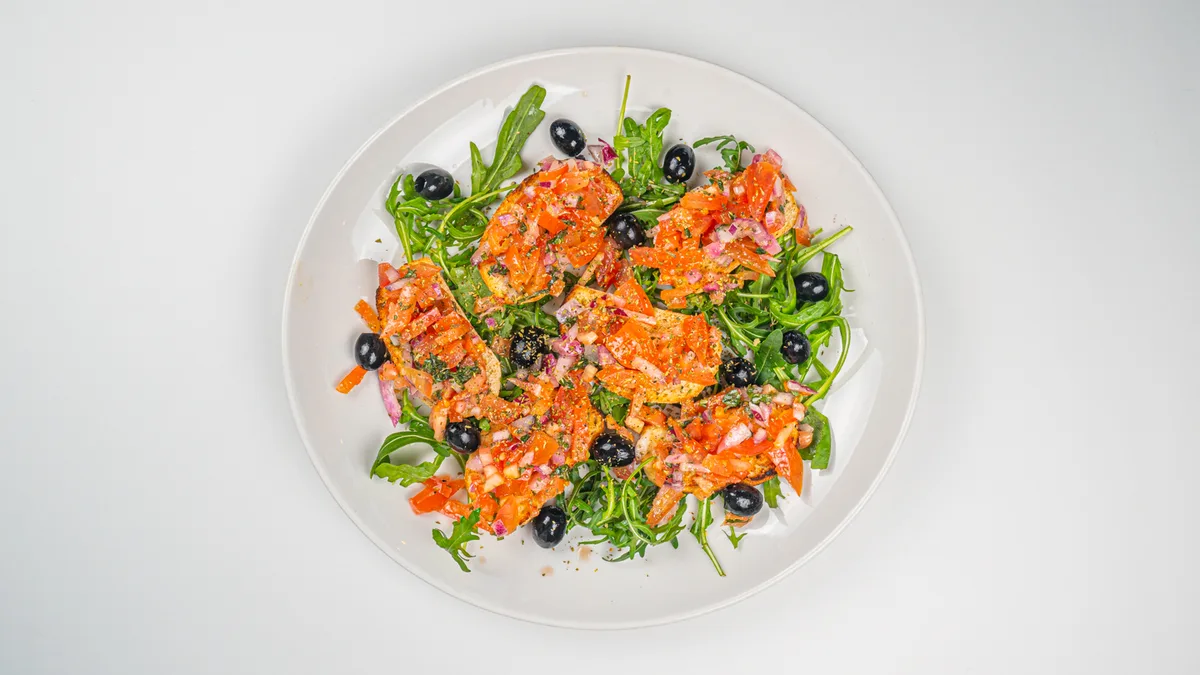 Salat Bruschetta