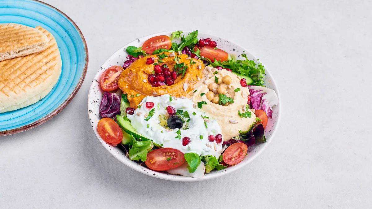 Hummus salat