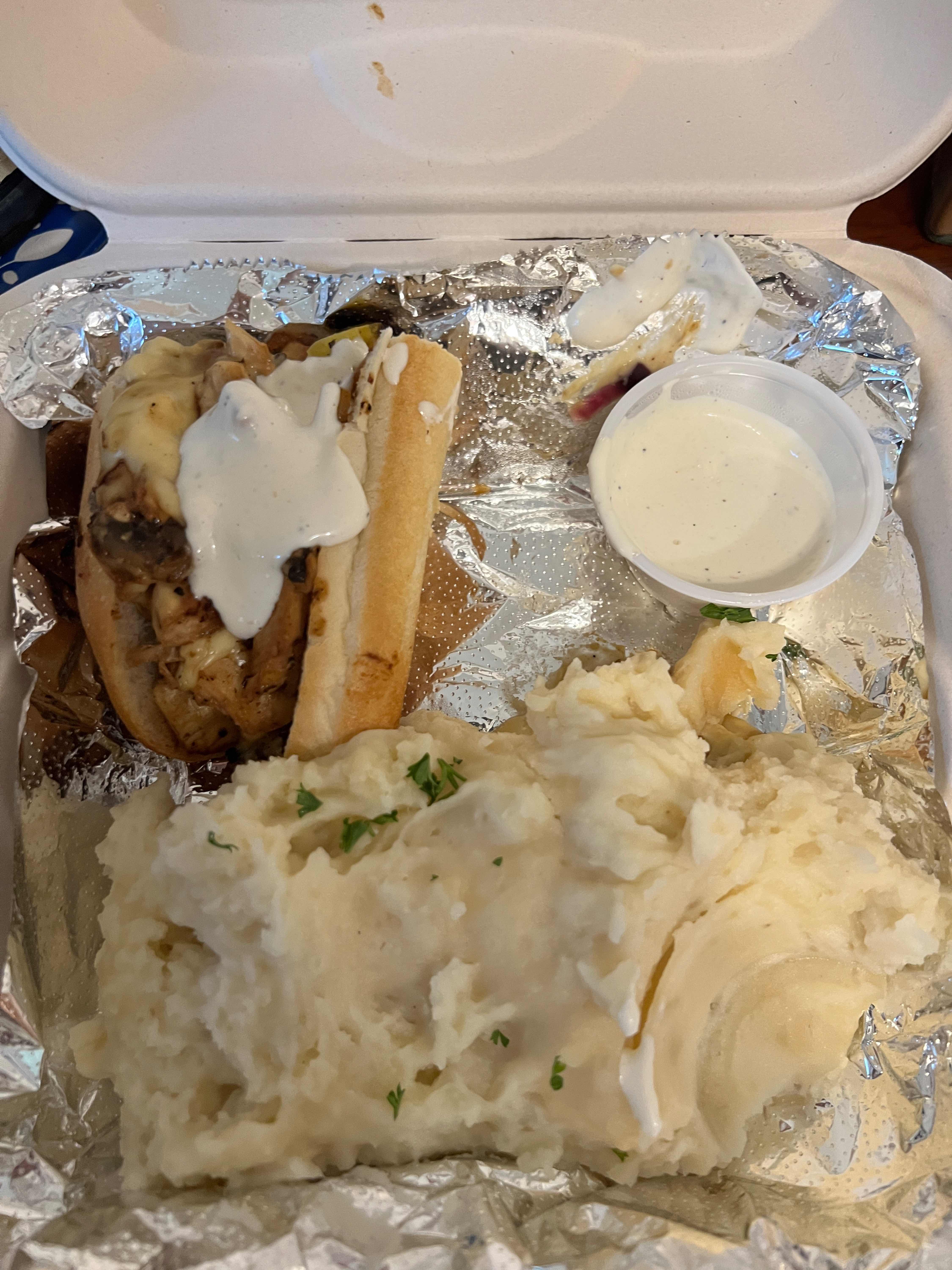 Roasted Chicken Philly