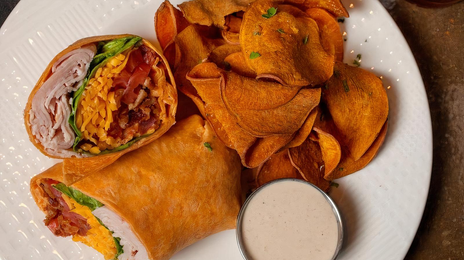 Smoked Turkey Club Wrap