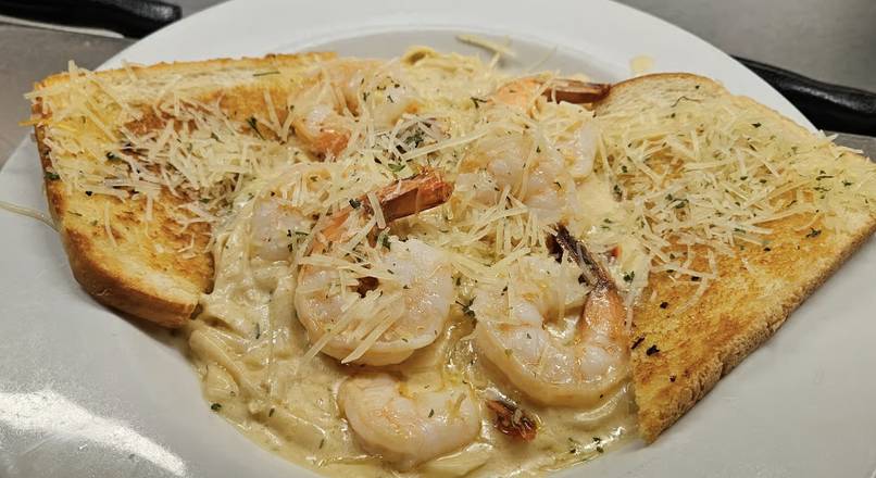 Scampi Fettuccine Alfredo