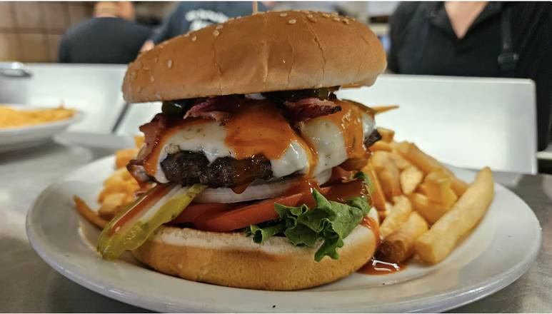 Spicy Fire Burger