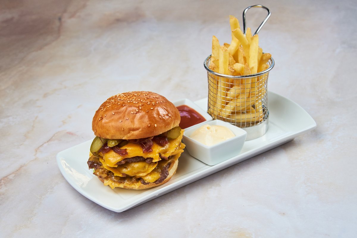 Smash tripple burger