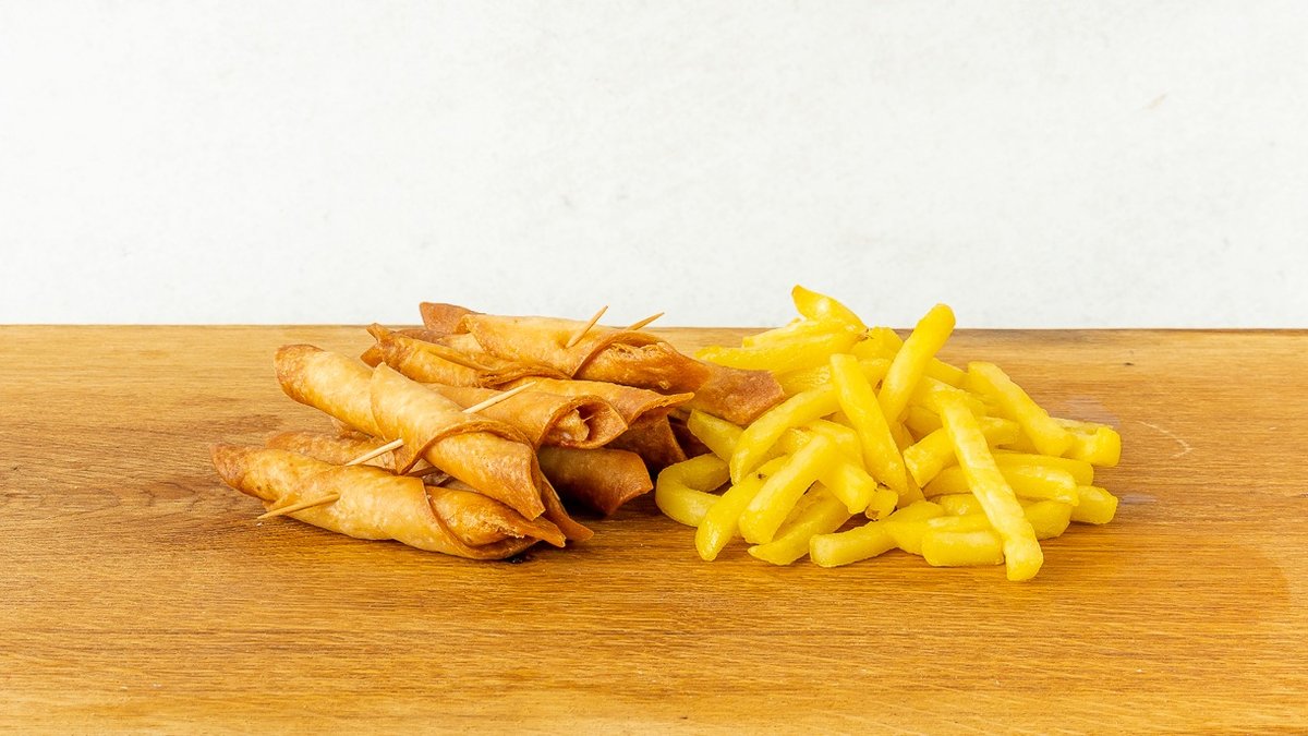Taquitos in pomfri
