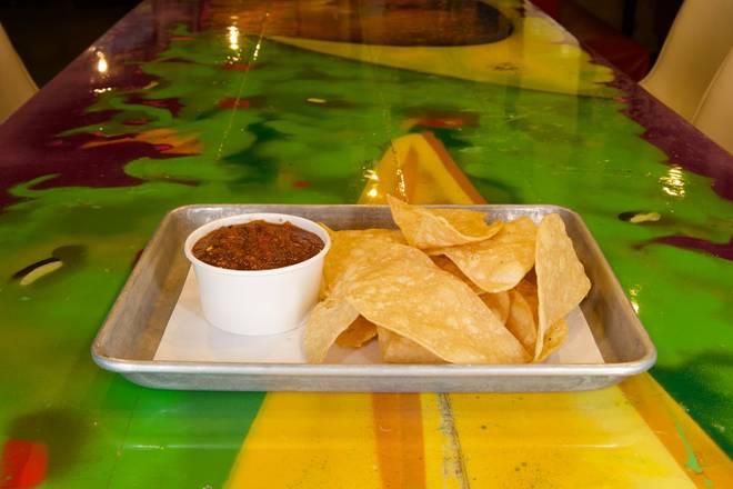Chips and Ghost Pepper Salsa