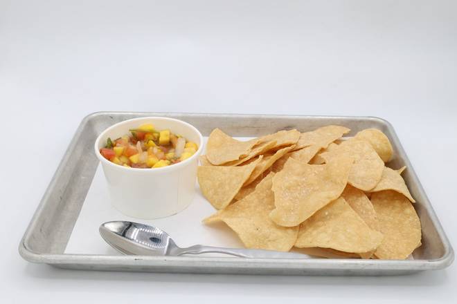 Chips and Mango Pico