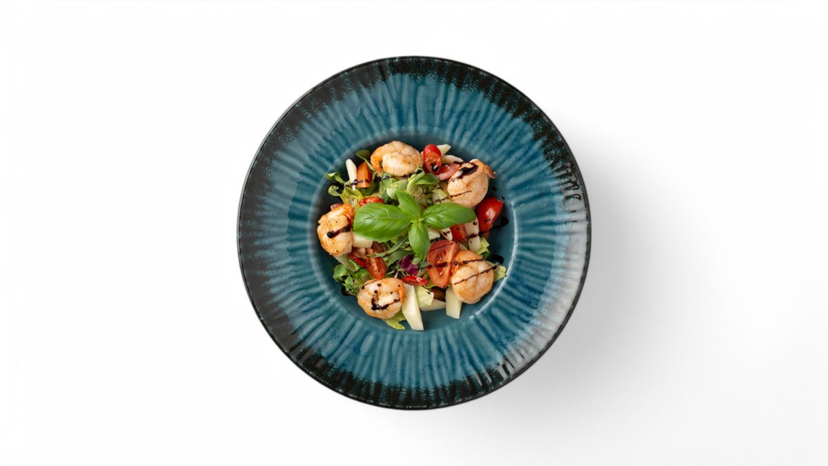 43. Salad con Gamberetti