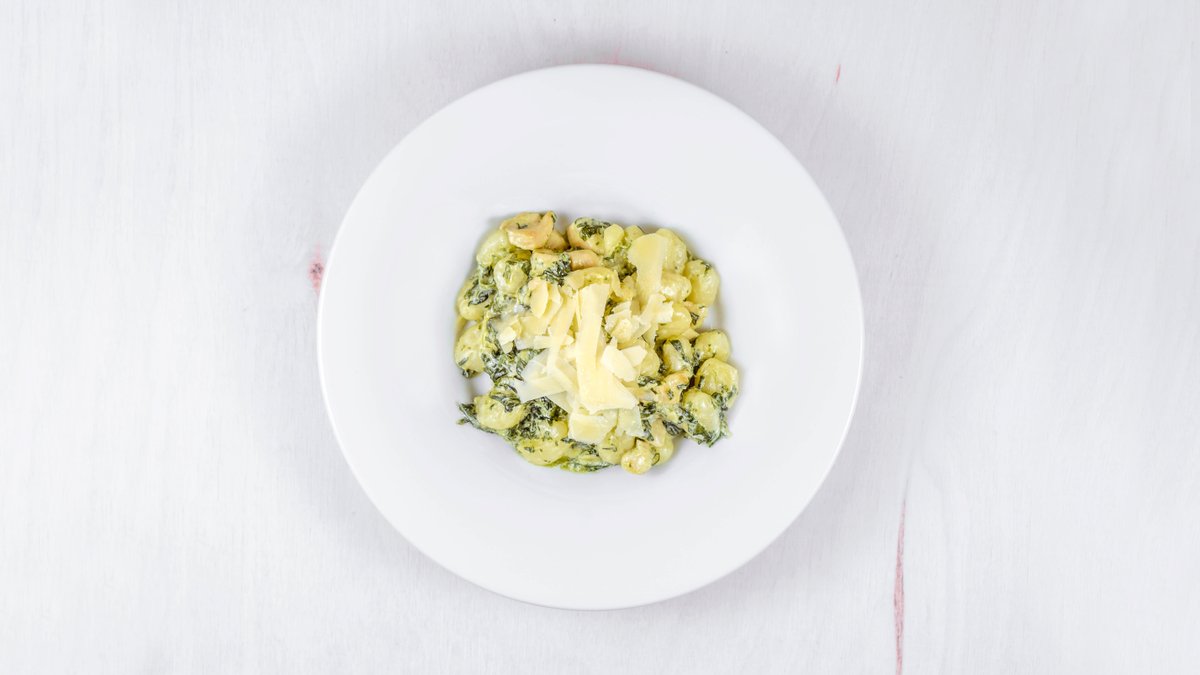 54) Gnocchi spinaci pollo
