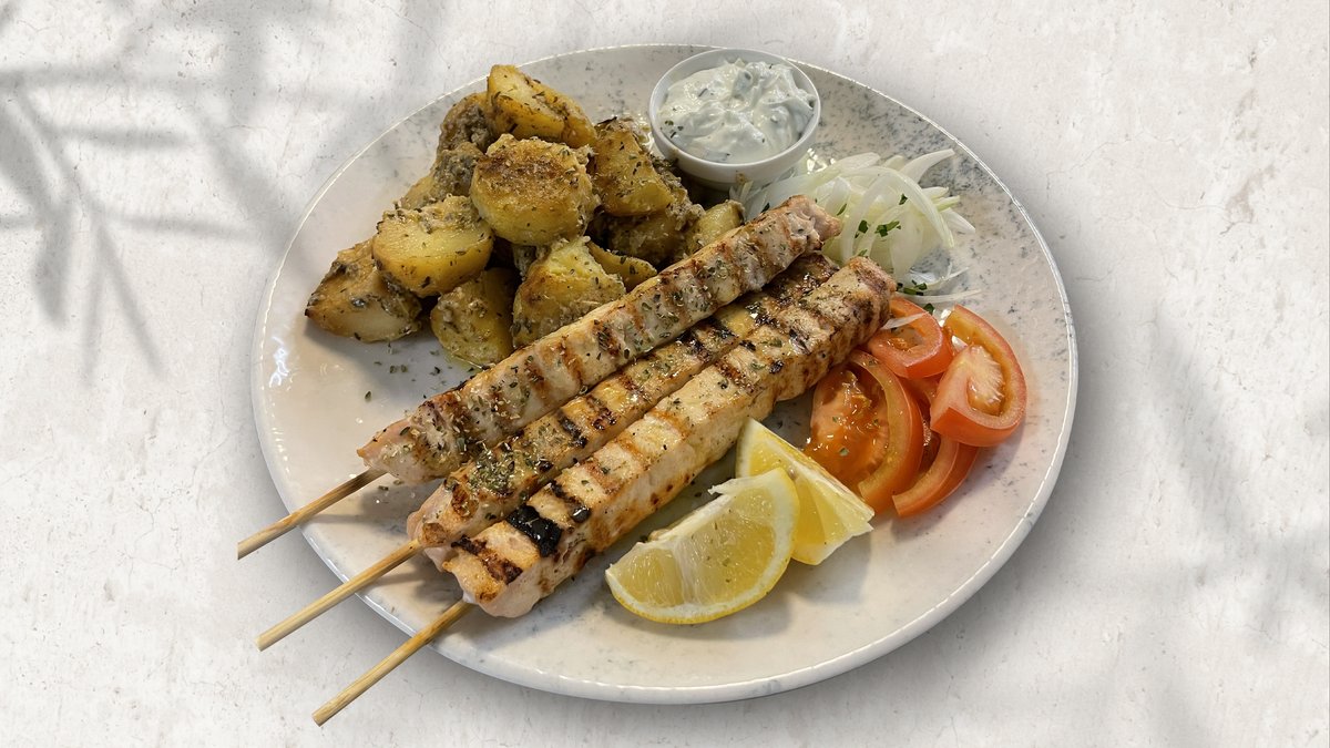 Kuřecí souvlaki