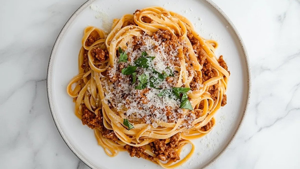 Linguine Bolognese
