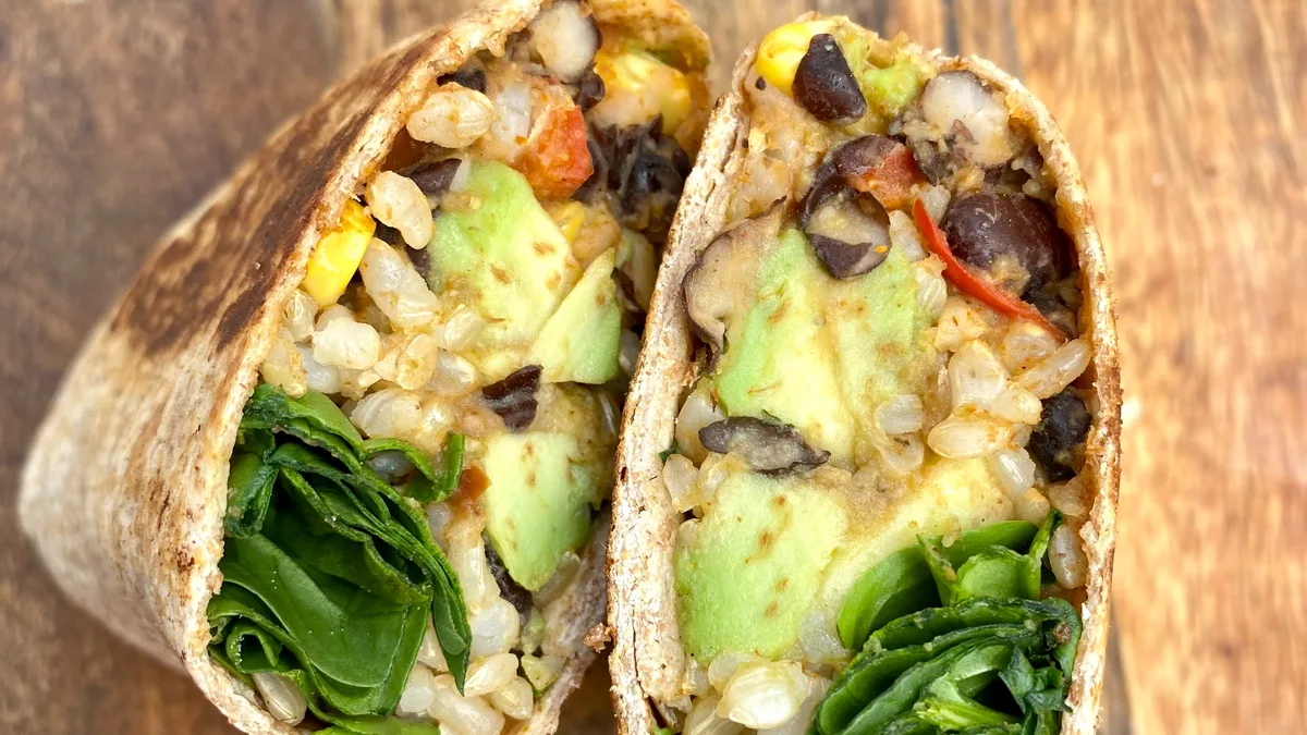Tex-Mex burito