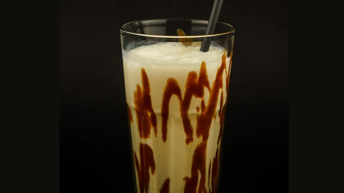 Karamell-Banán-Keksz Shake / Caramell banane shake with biscuit