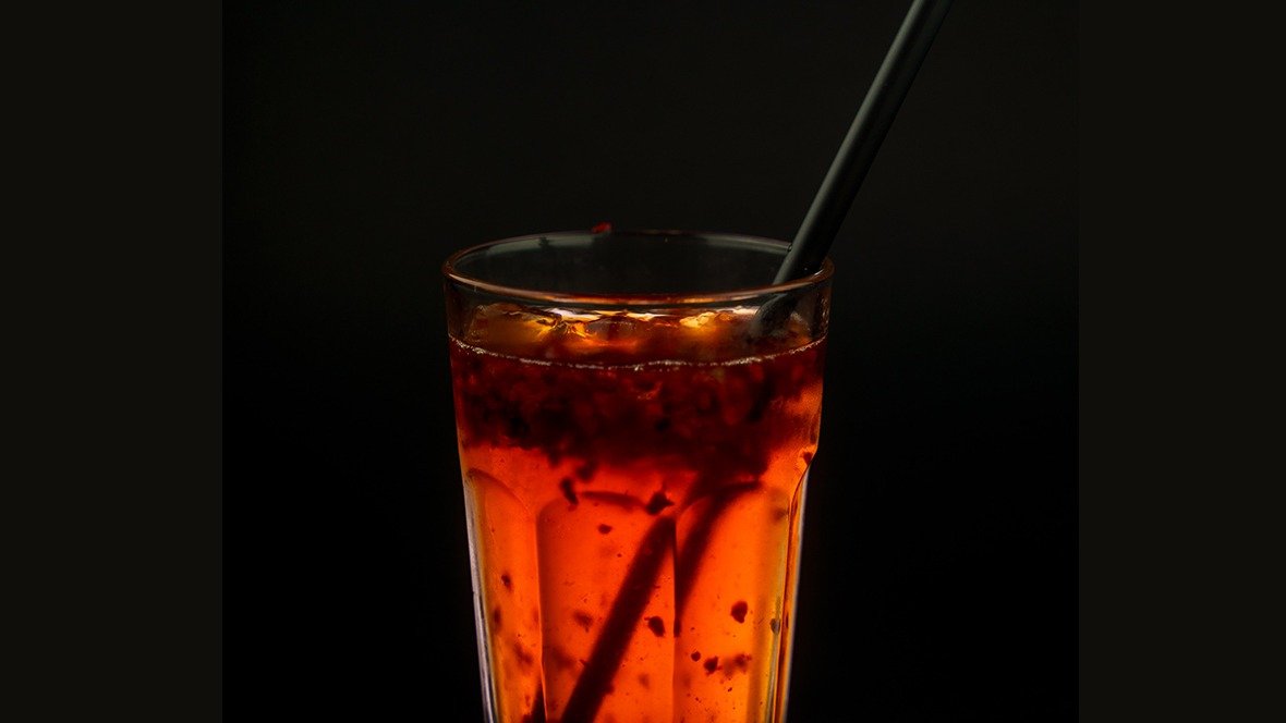 Zöld tea málnával / Green tea with raspberry