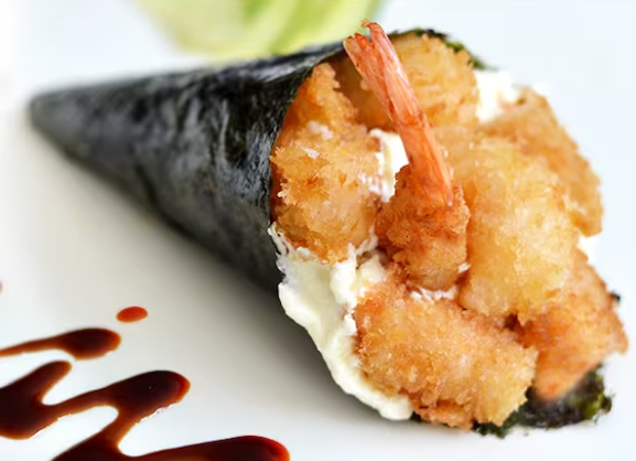 Temaki Camarão Empanado