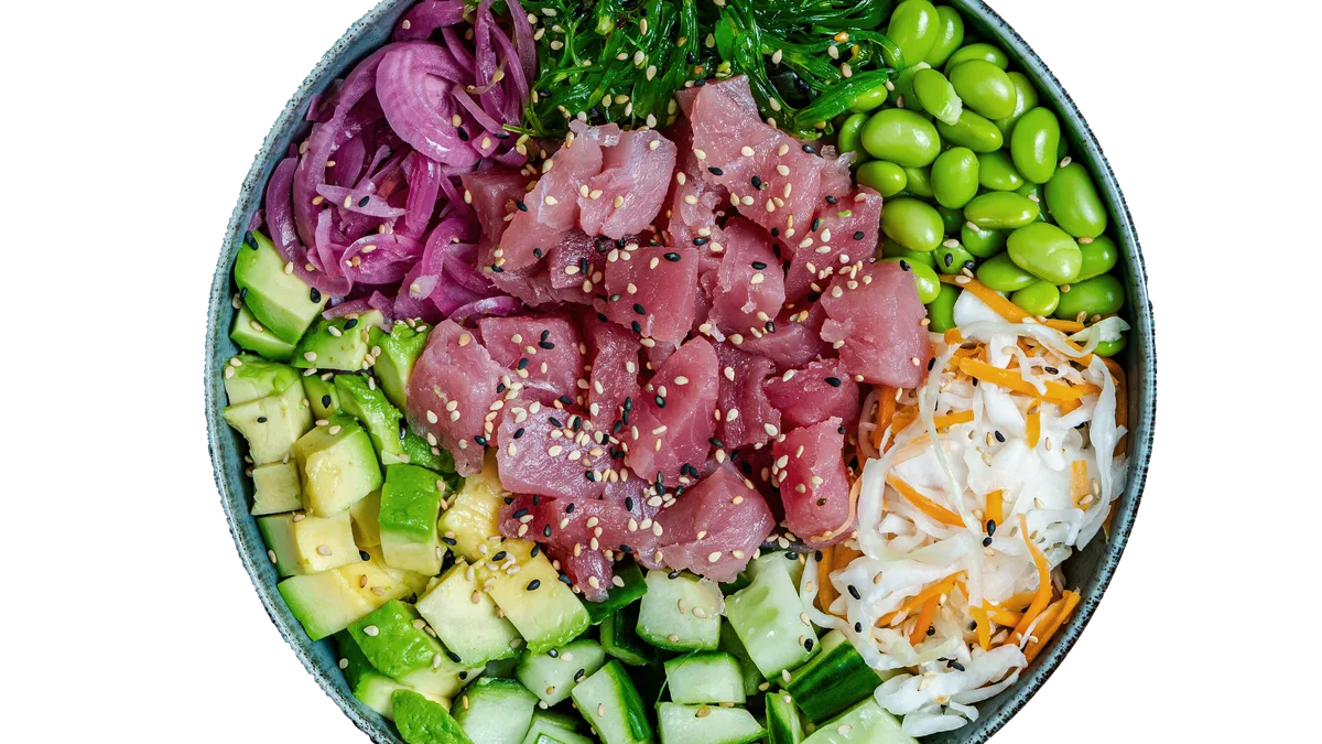 14. Tonfisk Poké Bowl