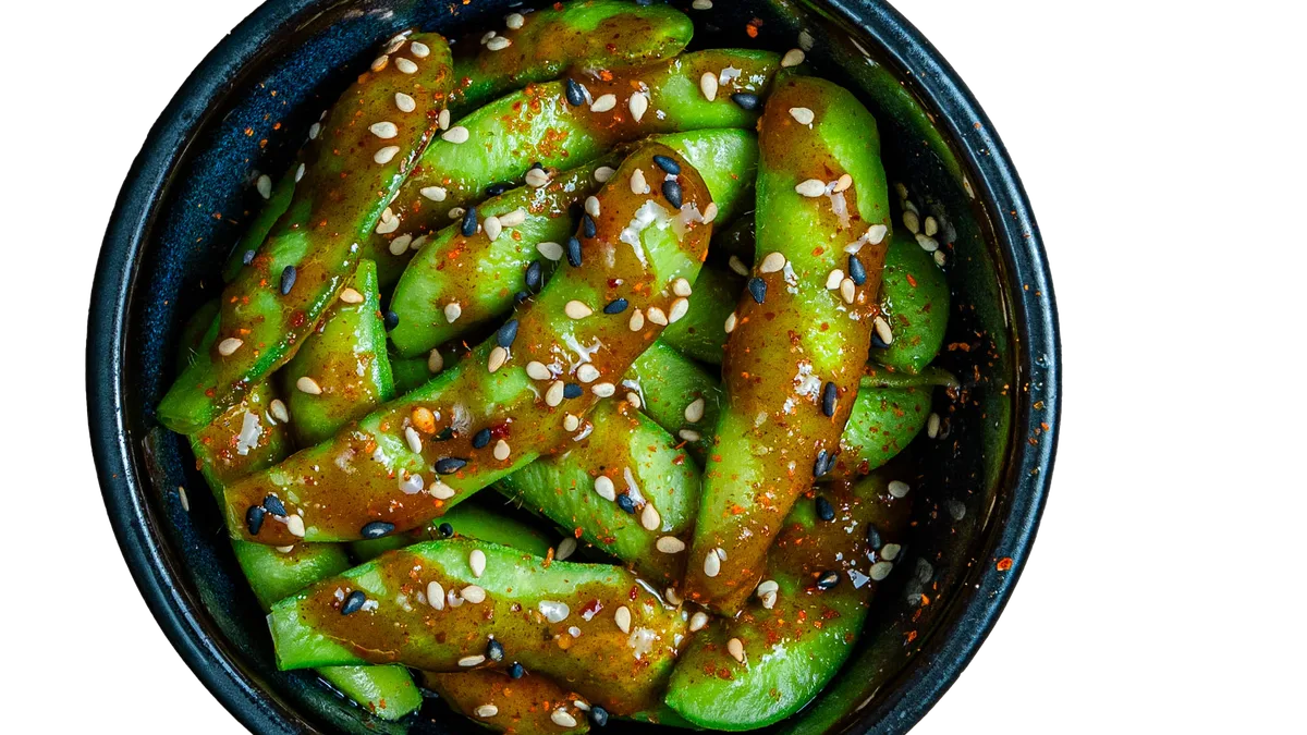 2. Spicy Edamame