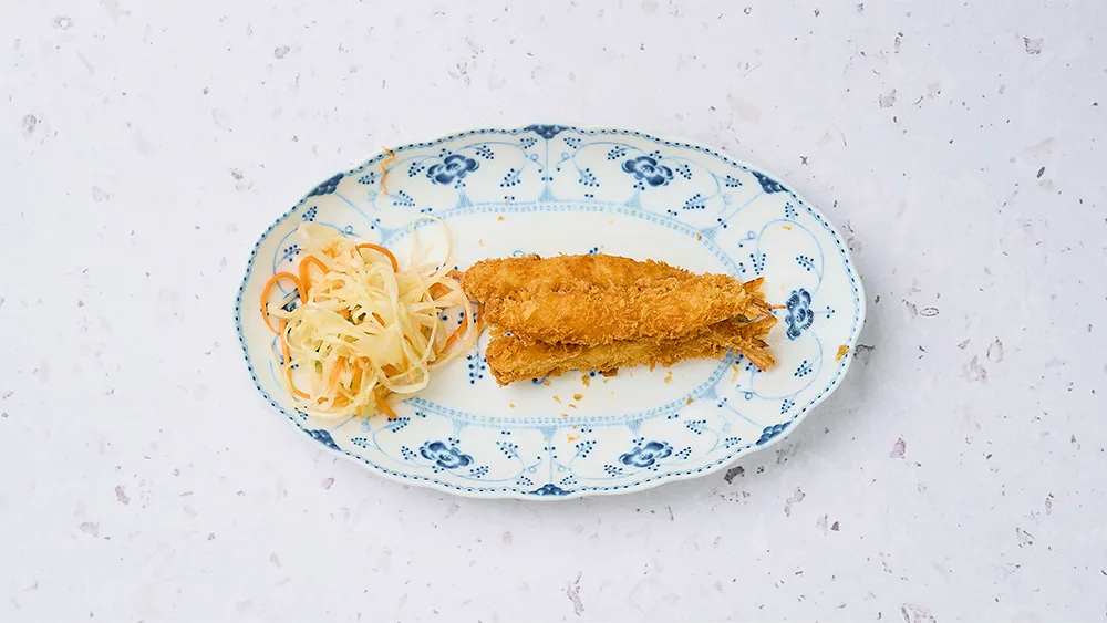 Friterad Jätteräkor