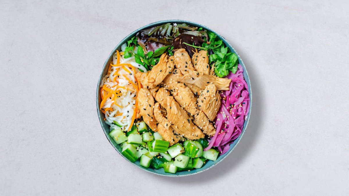 22D. Poké Bowl Teriyaki Kyckling