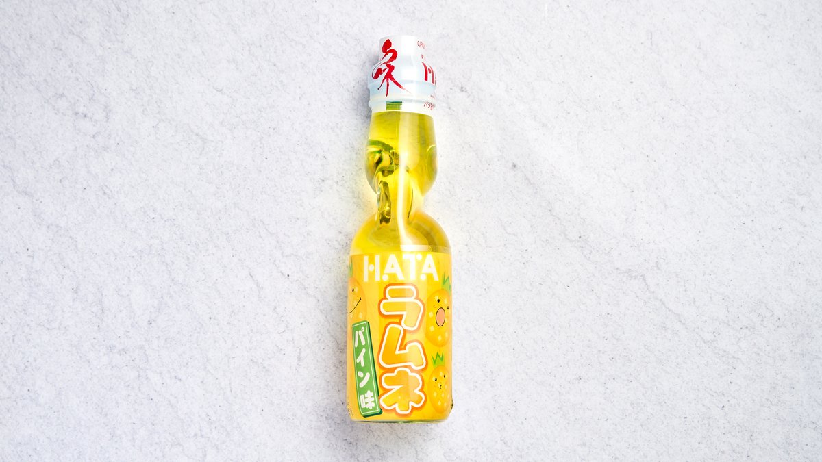 Japansk Ramune Ananas 20 cl