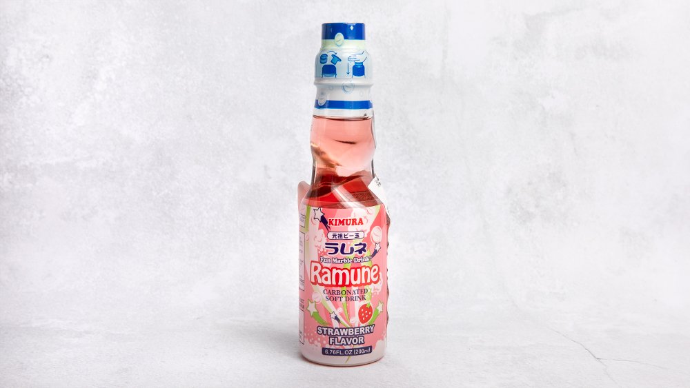 Japansk Ramune Jordgubb 20 cl
