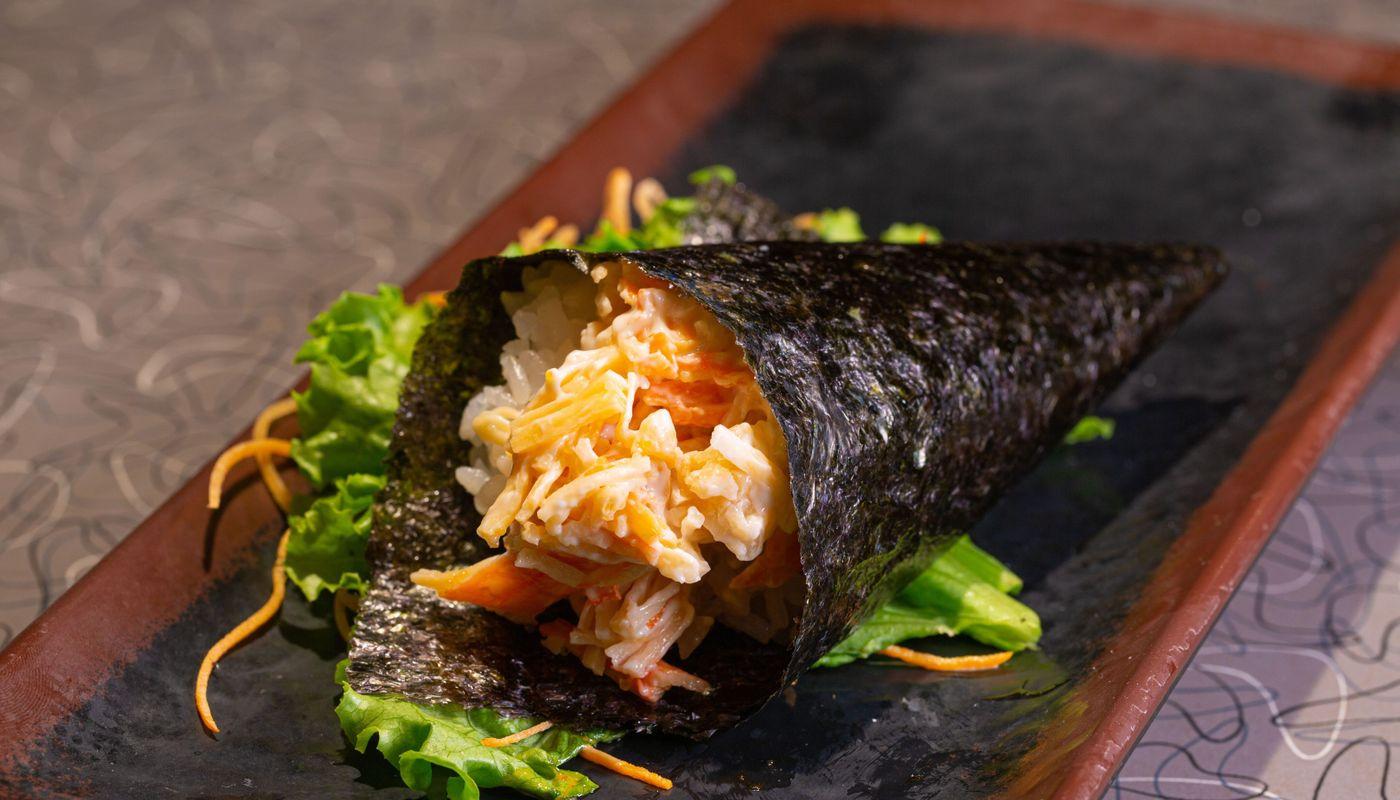 Aji Sai HandRoll(1pc)
