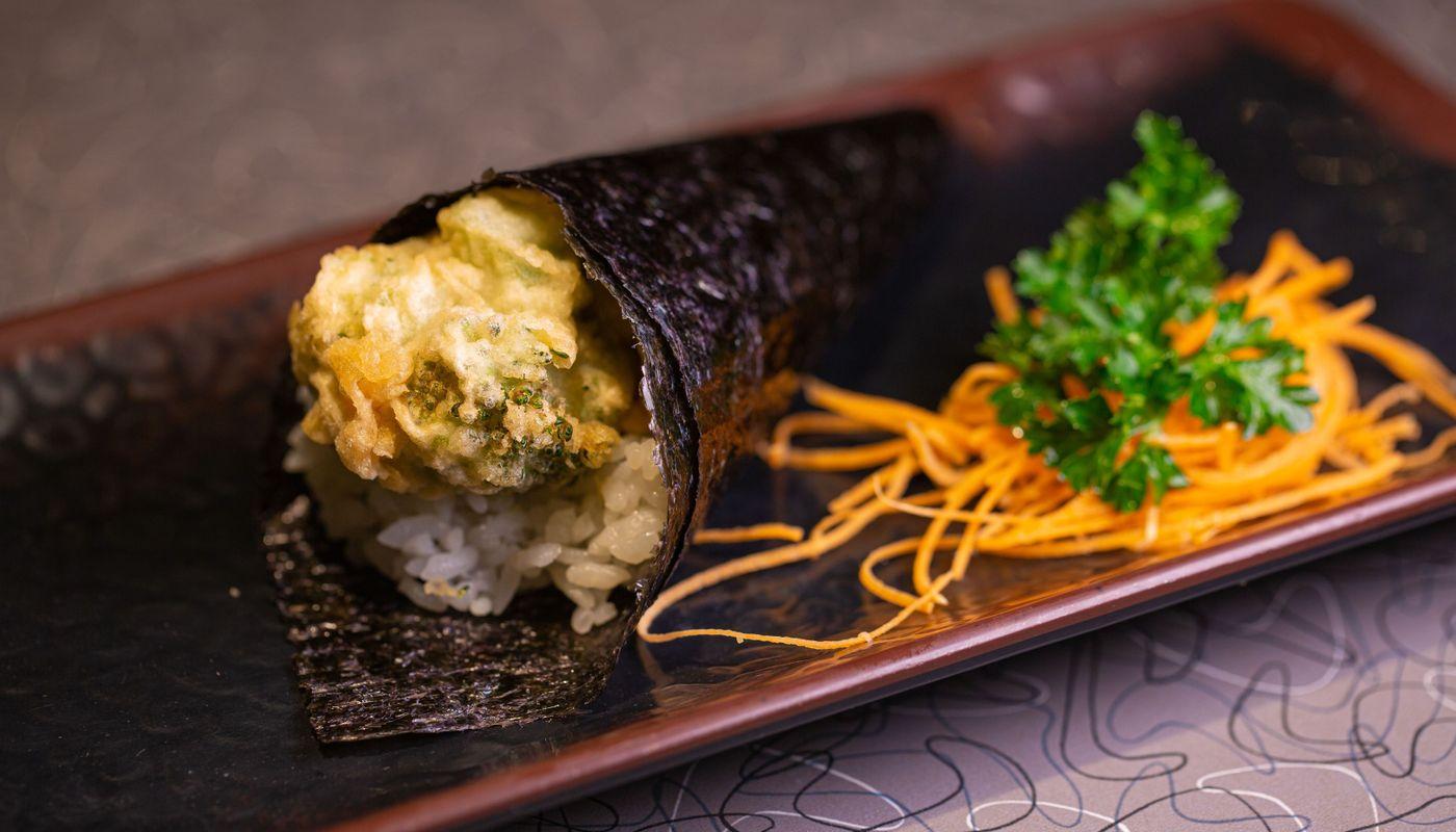 Broccoli Tempura HandRoll(1pc)