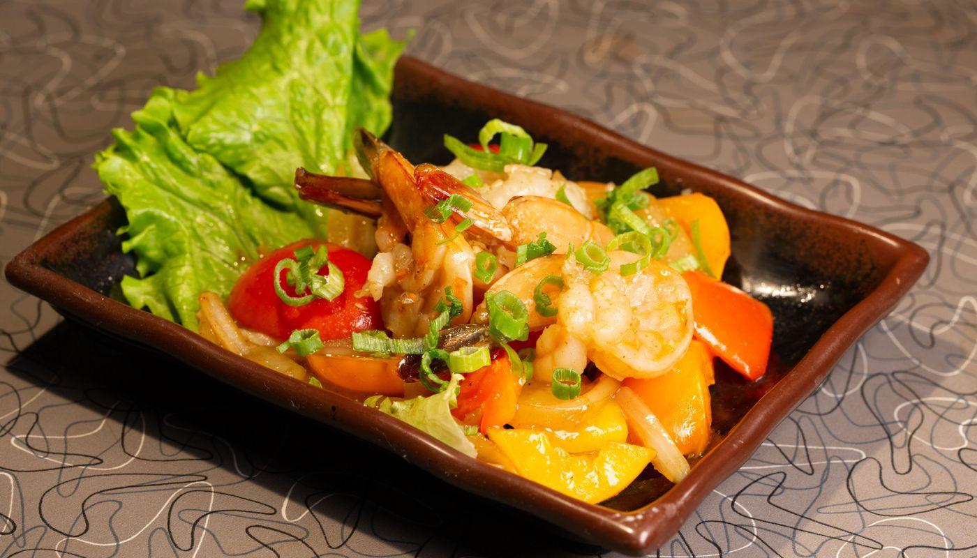 Curry Shrimp Entrée
