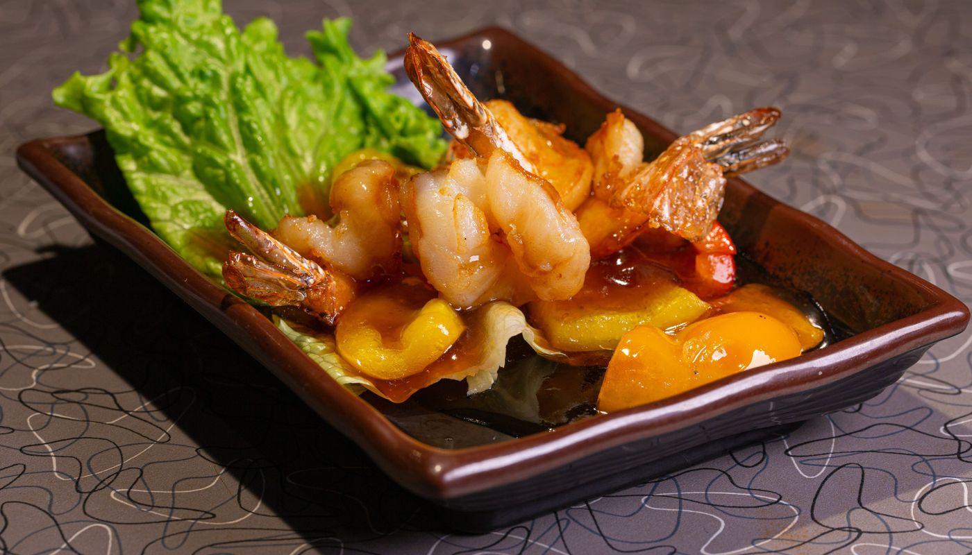 Shirmp Teriyaki Entrée