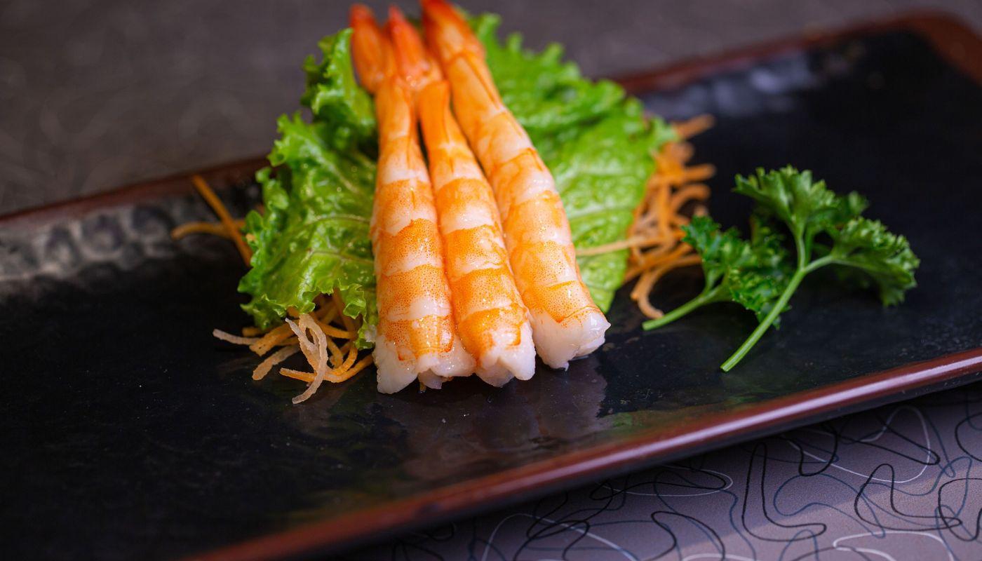 Shrimp (Ebi) Sashimi (3pcs)