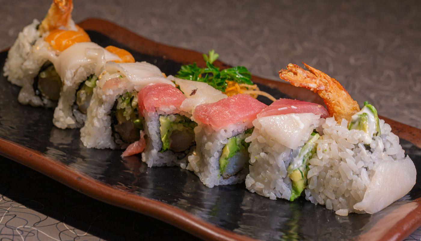 ShrimpTempura Rainbow Roll(8pcs)