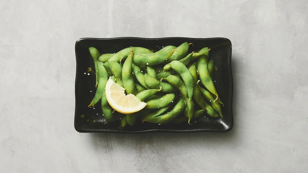 Edamame bønner med salt (V)