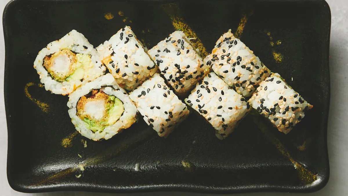 Uramaki crispy ebi