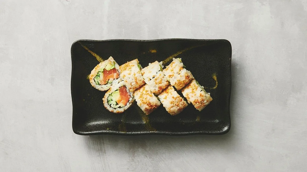 Uramaki spicy laks