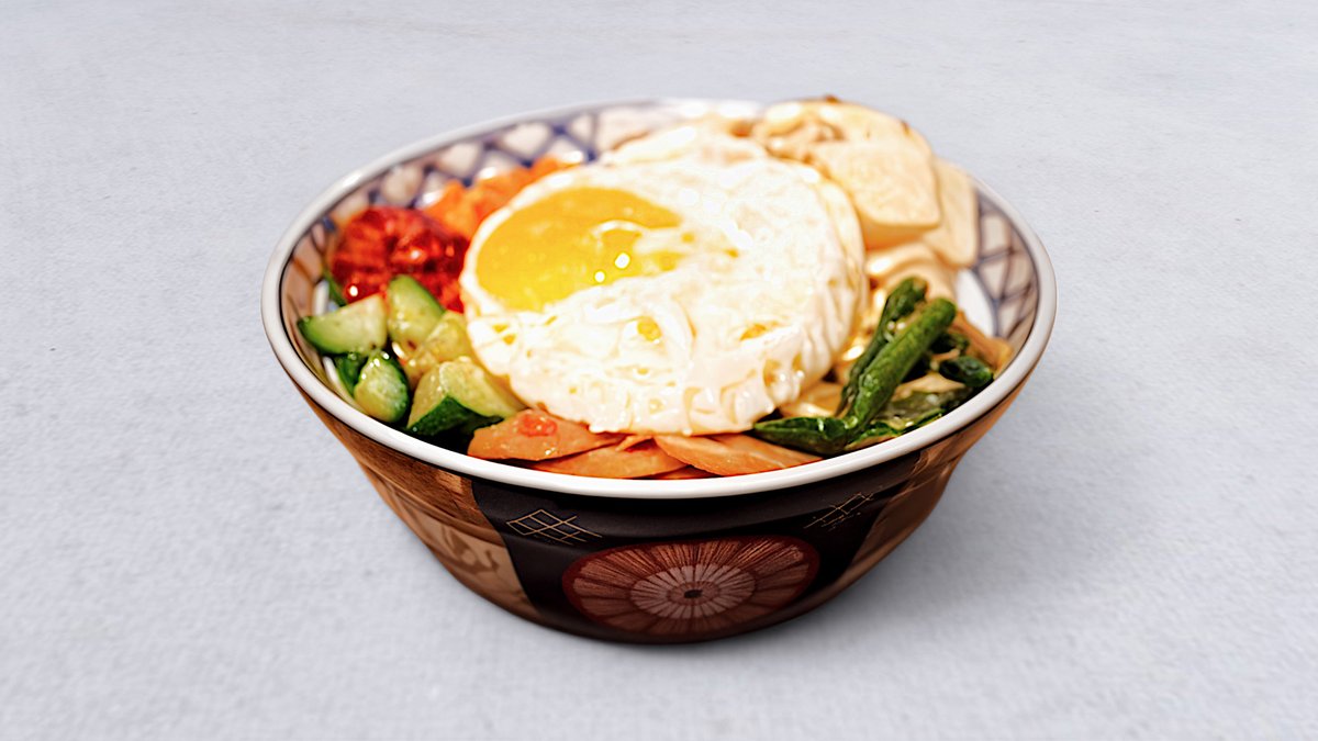 Bibimbap Vegetarisk