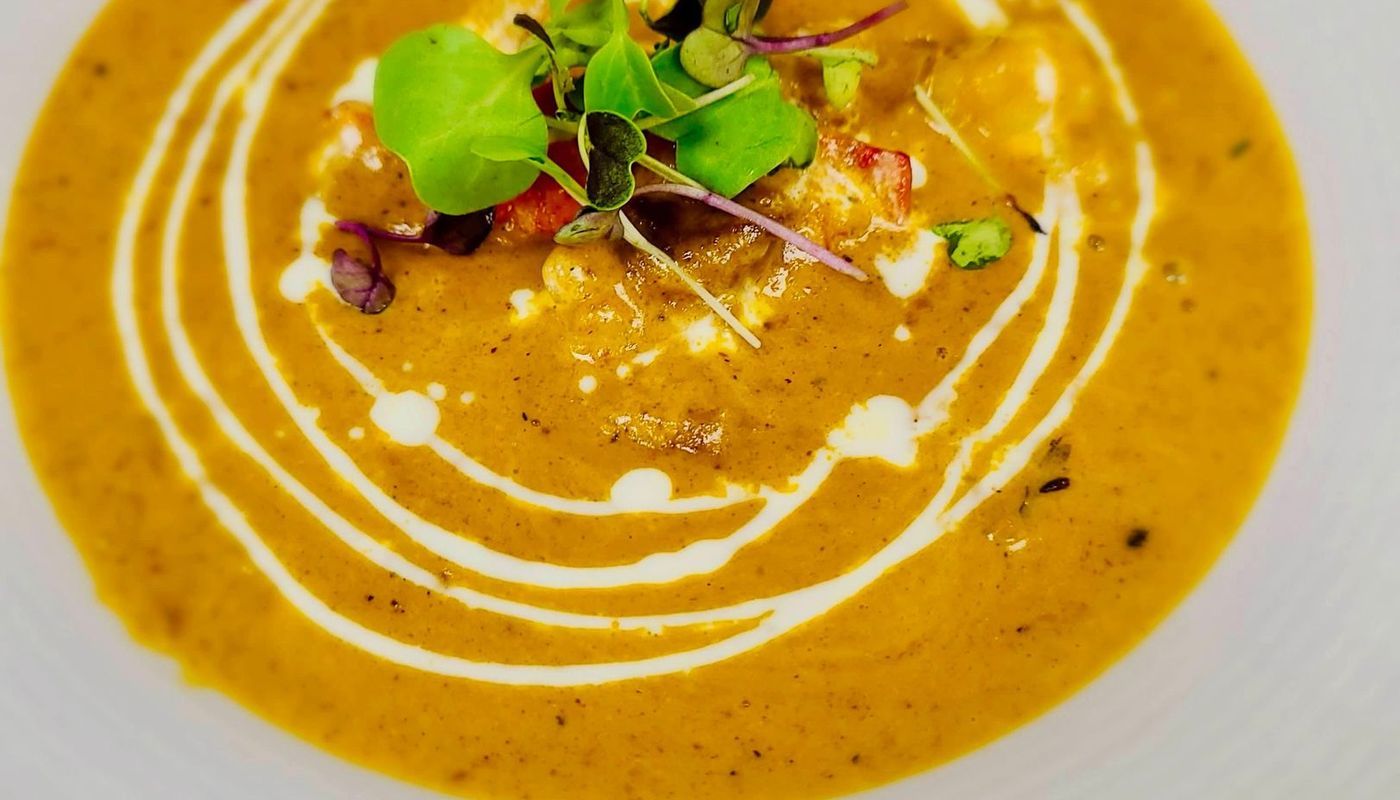 Akbar's Luxe Lobster Bisque