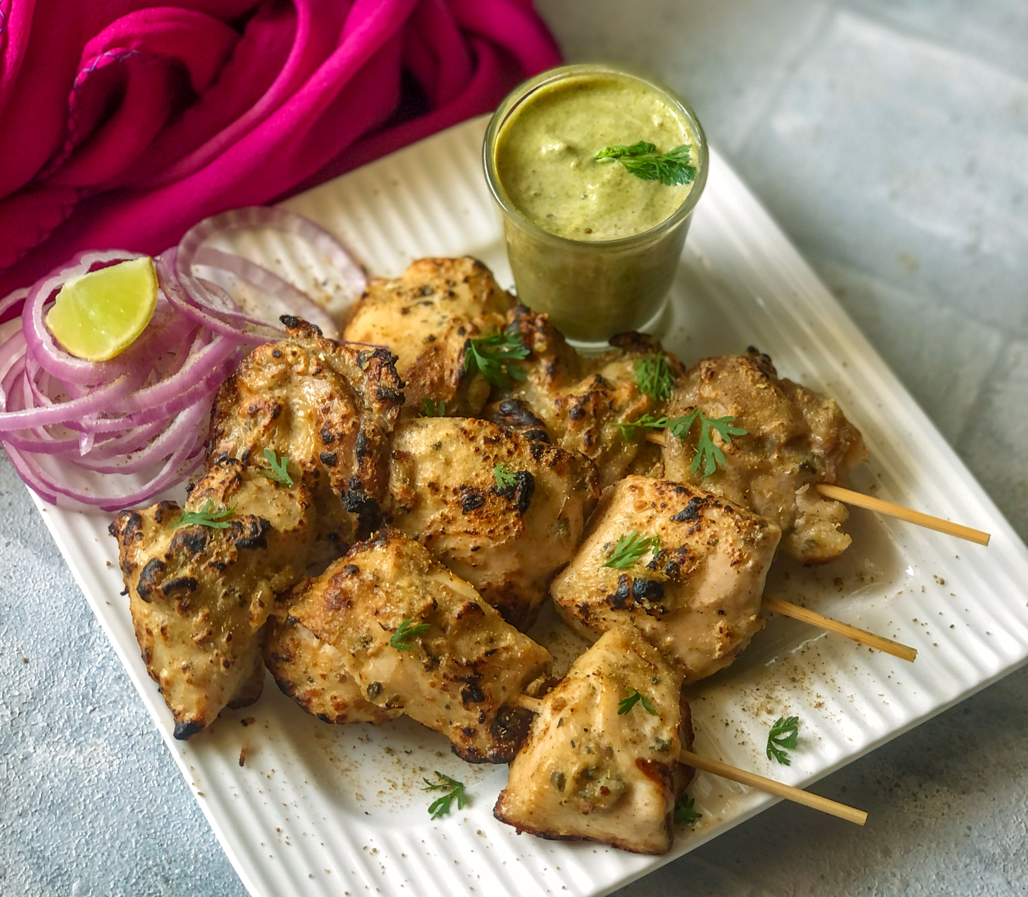 Chicken Malai Kebab