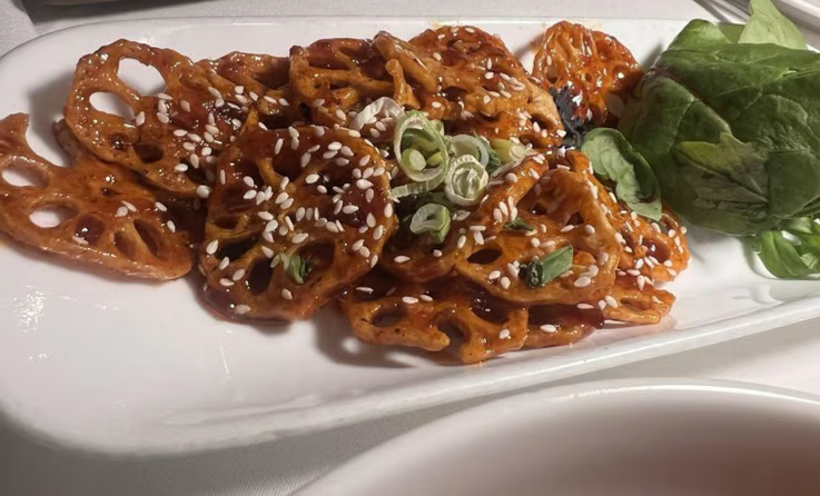 Honey Chili Lotus Stem